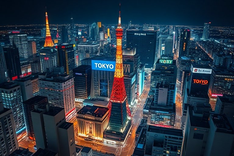 久视频在线-城市之光：东京夜景延时摄影