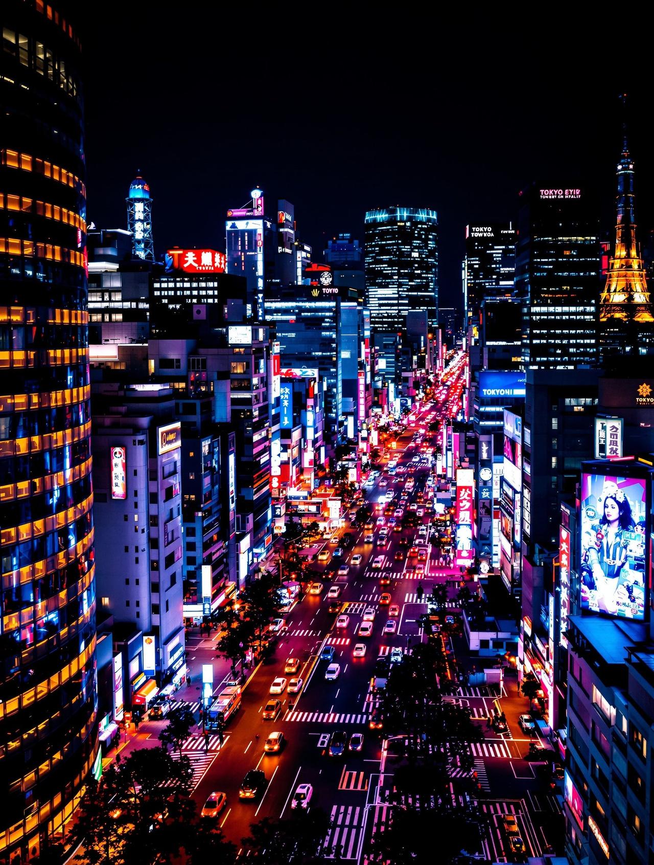 久视频在线-城市之光：东京夜景延时摄影